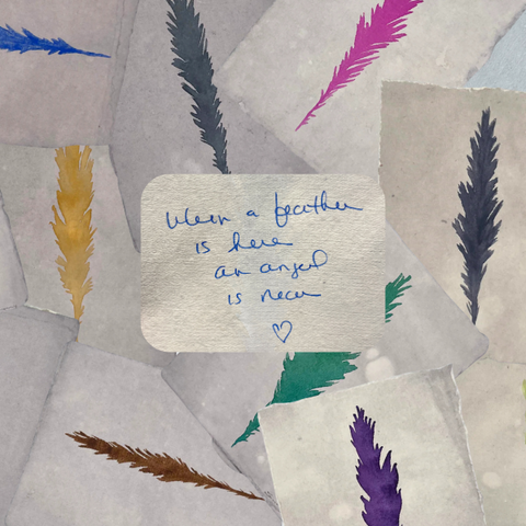 $40 Sale Angel Feather