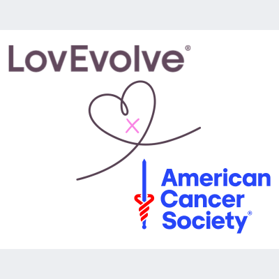 American Cancer Society® + LovEvolve®  retail product collection