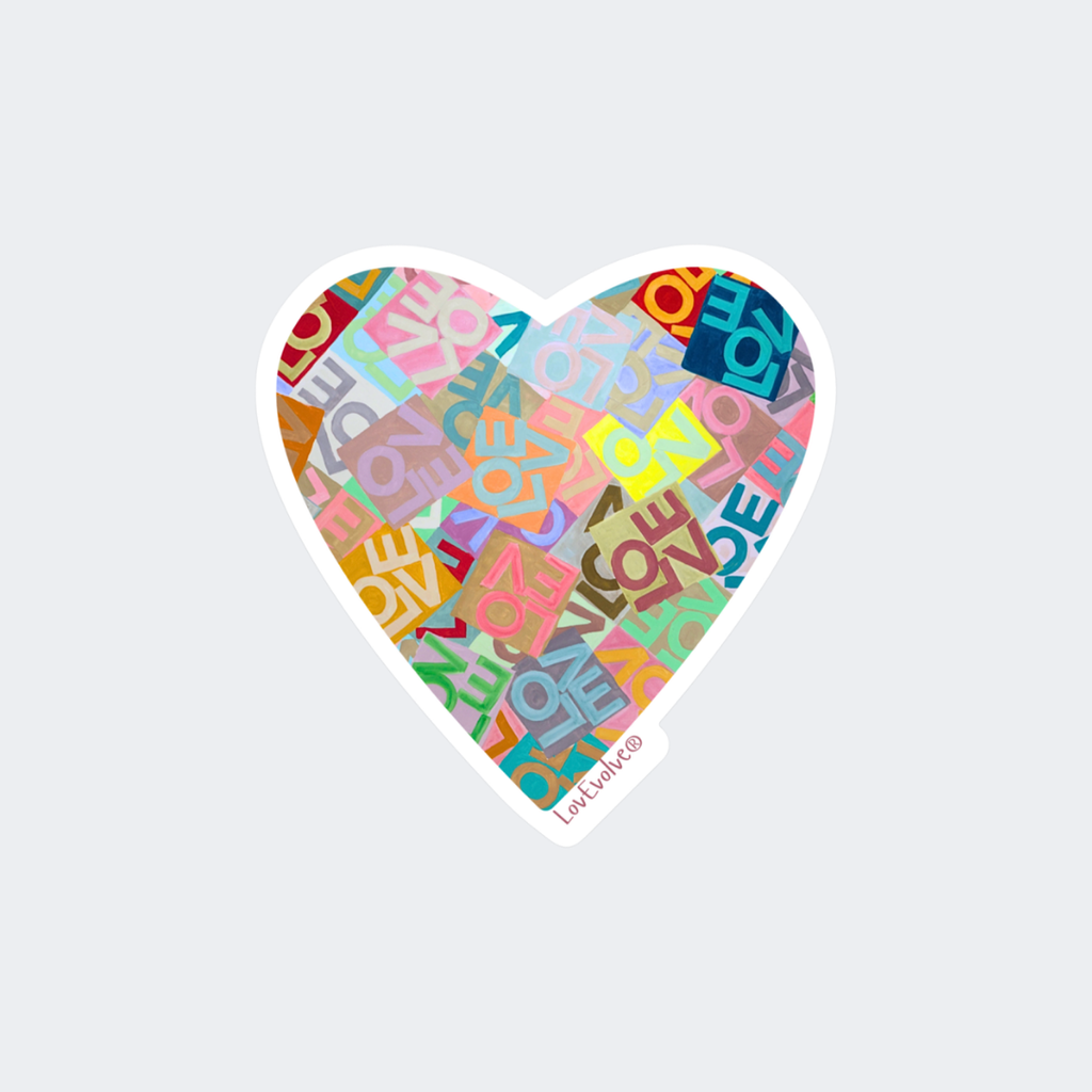 Heart Sign Sticker Heart Sticker– LOVEVOLVE